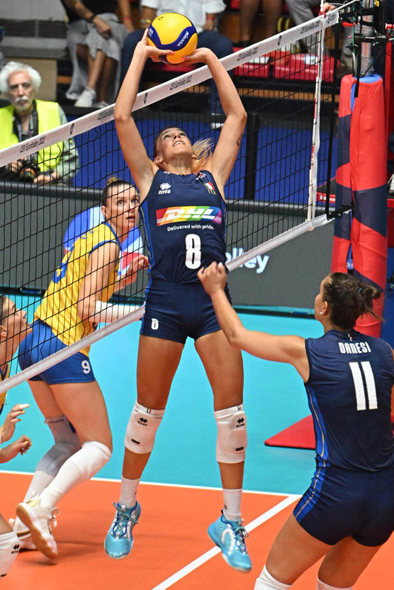 Volley Europei Continua La Marcia Trionfale Delle Azzurre 3 0 Anche