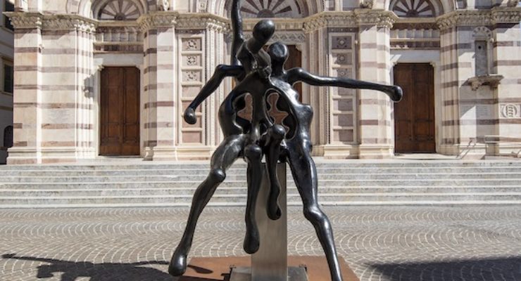 Grosseto, sei grandi sculture di Sauro Cavallini in mostra all'aperto per  omaggiare Dante