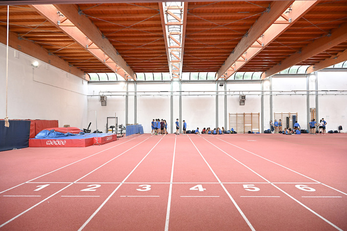 Inaugurata La Nuova Pista Di Atletica Leggera Al Coperto Del Marathon Stadium Luigi Ridolfi 7080